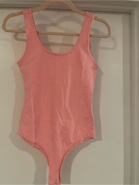 Active Basic Coral Pink Kids One-Piece Bodysuit